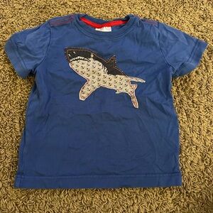 Hanna Andersson Blue Shark Tee